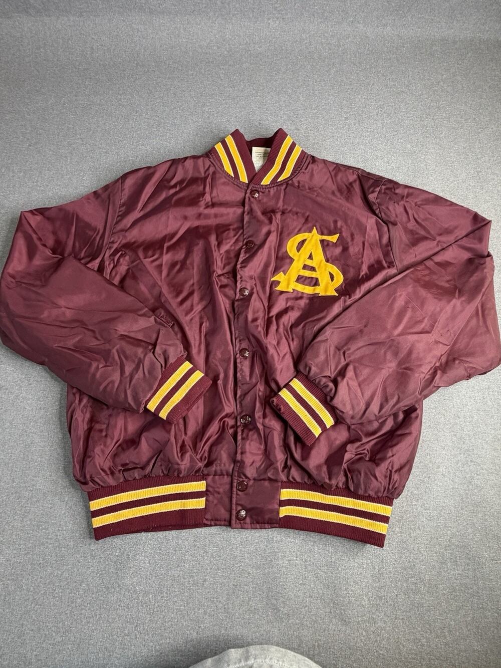 Birdie by Richard A Leslie Vintage ASU Arizona State Devils Varsity XL USA